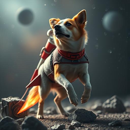 Hunden, der byggede en raket